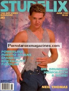 Studflix Gay Magazine June 1989 - Neil Thomas - Nick Harmon - Tim Lowe